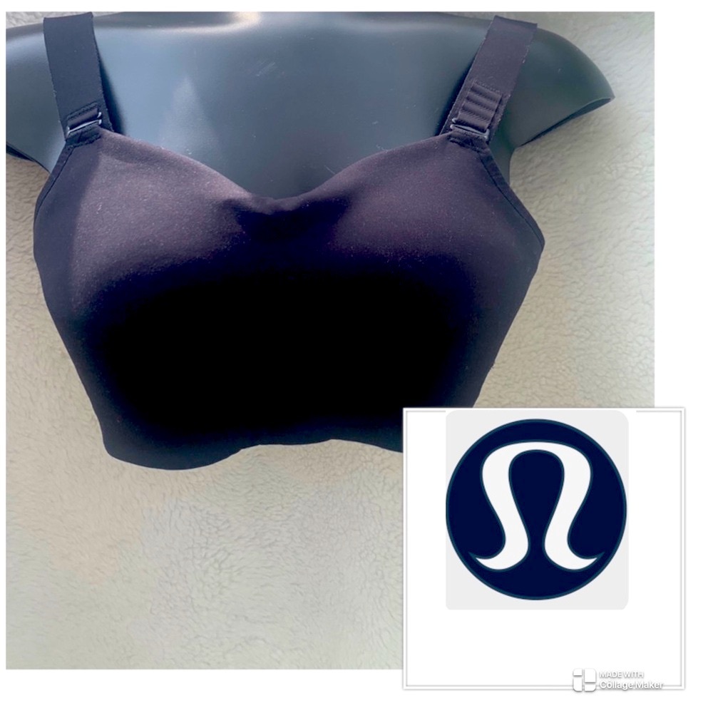 Lululemon Black Sports Bra EUC 32C